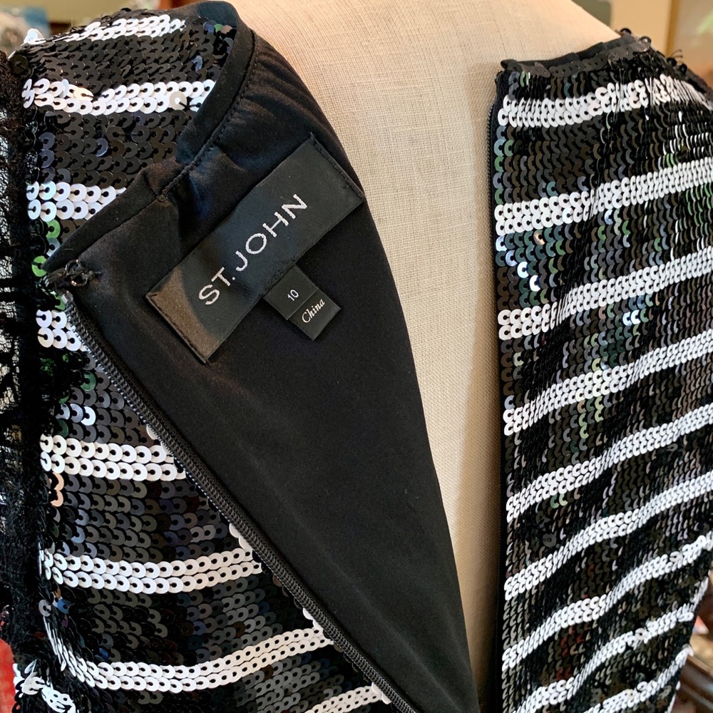 St. John Sequin Shift - image 4